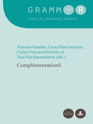 cover image of ComplémentationS